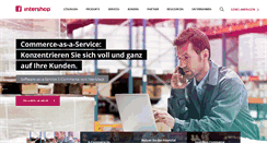 Desktop Screenshot of intershop.de
