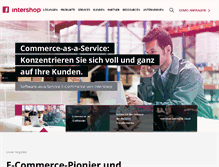 Tablet Screenshot of intershop.de