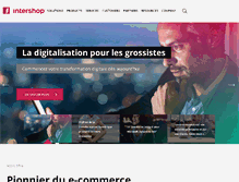 Tablet Screenshot of intershop.fr