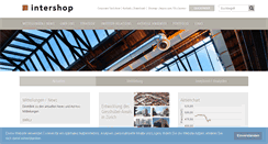 Desktop Screenshot of intershop.ch